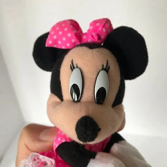 Disney MICKEY & MINNIE Mouse Gripper Grip Plush 1995 vintage lot 2 - Picture 6 of 8